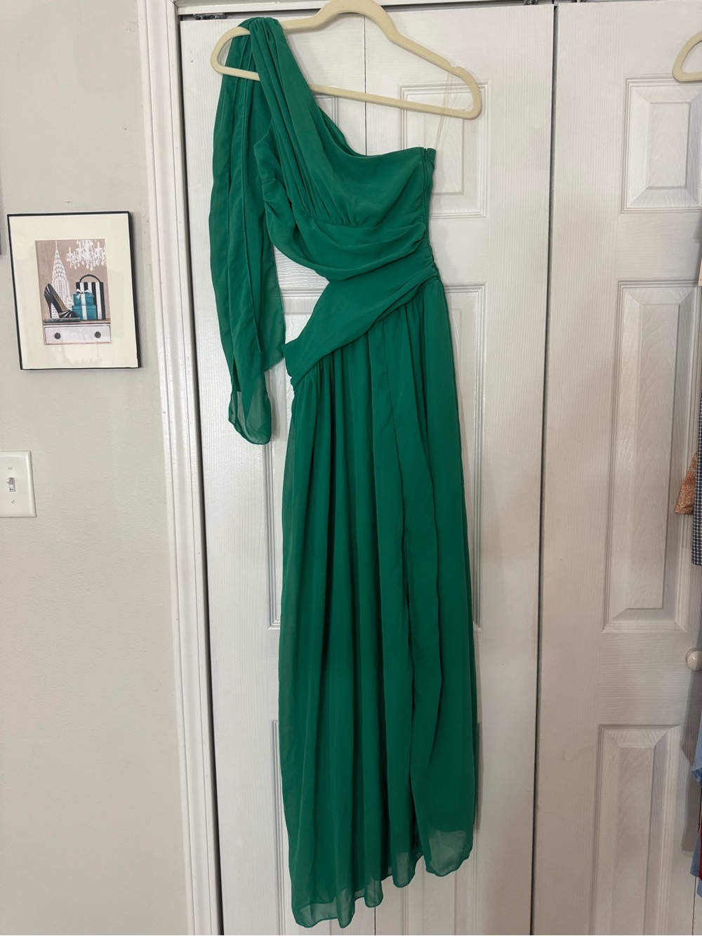 Amazon NWOT Formal Gown with cutout